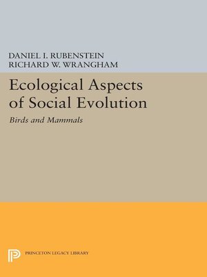 cover image of Ecological Aspects of Social Evolution